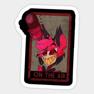 On the air Sticker